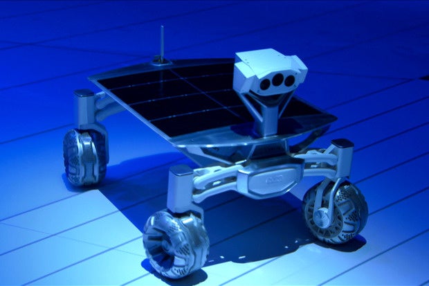 Audi's Lunar Rover Lands In Detroit